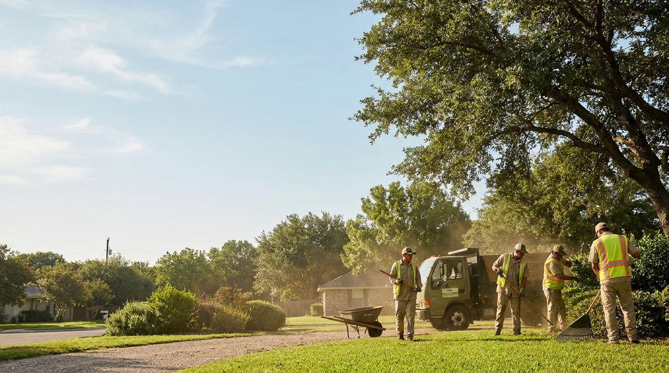 Landscaping in Agua Dulce, TX near me